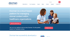 Desktop Screenshot of docman.com